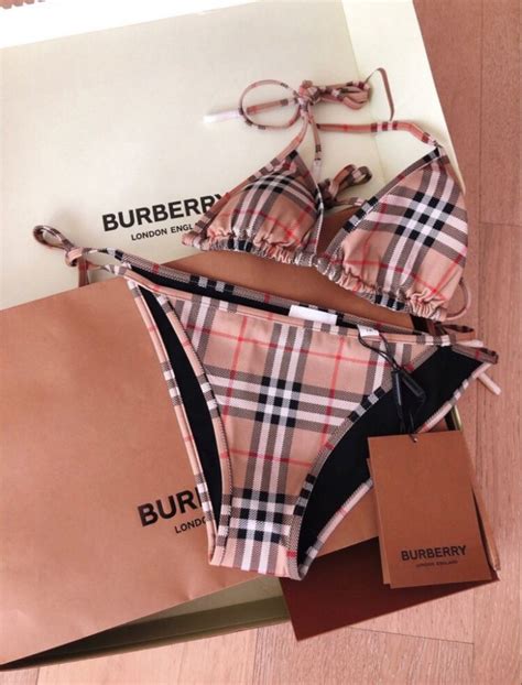 burberry swimwear|burberry bikini swimsuit.